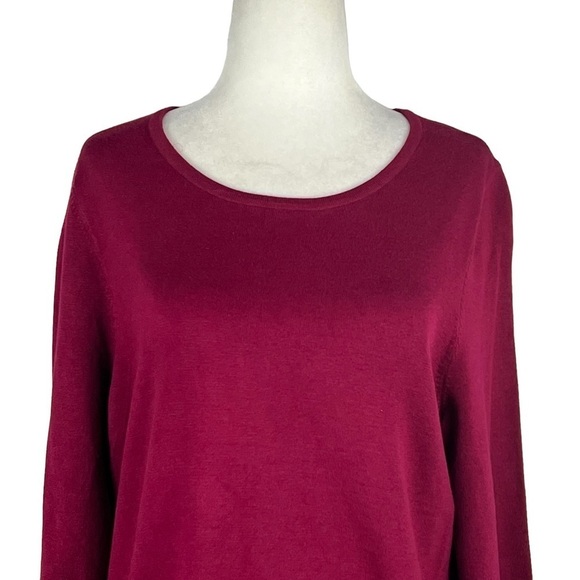 Chico's LONG SLEEVED CREW NECK SWEATER - Picture 2 of 15